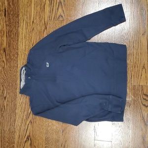 Vineyard Vines Navy Blue Boys size small  quarter zip shirt. Excellent condition